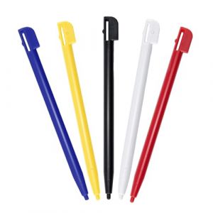 Mcbazel 5 Pi&egrave;ces Stylet &Eacute;cran Tactile pour Nintendo DS Lite, Stylets de Remplacement pour &Eacute;cran Tactile Nintendo DS Lite(Plusieurs Couleurs) (InniSpec, neuf)
