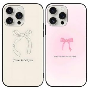 Yomyejisoo [2 Pack Coque pour Samsung Galaxy A20e 5,8",Cartoon TPU Noeud Rose D&eacute;grad&eacute; Ruban Mod&egrave;le Aesthetic Design Housse,&Eacute;tui de Protection Noir Silicone Antichoc Bumper Cover (yuhuolai maoyi, neuf)