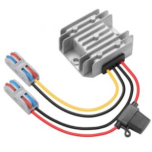 Mzhou Convertisseur &eacute;l&eacute;vateur Industriel 10-22v &agrave; 24V 3a 72w IP67 - Booster DC - DC &eacute;tanche pour Camion, Panneau Solaire, &eacute;quipement Industriel, adapt&eacute; aux environnements Difficiles (Mzhou, neuf)