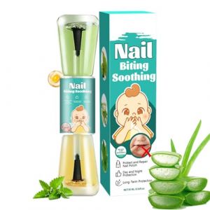 Pr&eacute;vention des morsures d'ongles : 10 ml de vernis anti-morsure pour | Solution naturelle s&ucirc;re et, dissuasion de la succion des pouces, Herram (longfea, neuf)