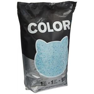 Nullodor Litière en Silice Agglomérante pour Chat 1,8 kg Bleu (Animo Boutik, neuf)