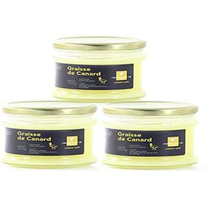 Graisse de Canard Origine France, 300g, Lot de 3 (jemangefrancais, neuf)