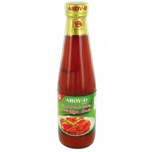 AROY-D Sauce Aigre-Douce thaïlandaise 280ML (Lot de 4 bouteilles) (Bo Time - Direct Fabricant, neuf)