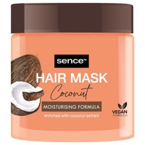 Masque capillaire &agrave; la noix de coco v&eacute;g&eacute;talien - Cure capillaire &agrave; l'huile de noix de coco pour homme et femme - Soin intensif pour cheveux secs, masque pour cheveux, masque, beaut&eacute; Sence et (winwingoods, neuf)