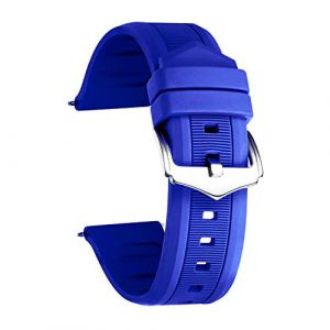 BINLUN Bracelet de Montre en Silicone Sport Remplacement Bracelet en Caoutchouc Homme/Femme(Blanc/Rouge/Noir/Bleu/Orange/Vert/Gris) (12mm/14mm/16mm/18mm/19mm/20mm/21mm/22mm/24mm) (BINLUN FLAGSHIP STORE FR STORE, neuf)
