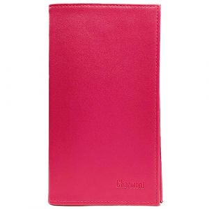 Charmoni - Etui Porte chéquier Porte Carte crédit pièce d'identité (A07 Fuchsia) (Charmoni, neuf)