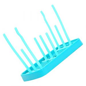 &Eacute;gouttoir &agrave; Biberon, Facile &agrave; Nettoyer, &eacute;gouttoir &agrave; Biberon Bleu D&eacute;tachable Portable en PP pour Voyage pour Sucette (Wandisyo, neuf)