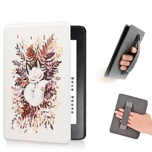 &Eacute;tui pour 6.8" Kindle Paperwhite 11e G&eacute;n&eacute;ration et &Eacute;dition Sign&eacute;e (Sorti en 2021, Mod&egrave;le M2L3EK/M2L4EK)-Coque en Cuir avec Dragonne et Automatique R&eacute;veil/Veille (FDJ--US, neuf)