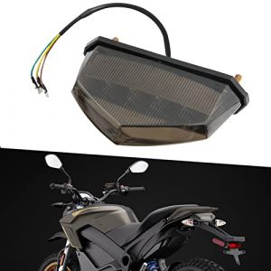 DREAMIZER Feu Arriere Led pour Moto 12V 10 LED E-Approved Feu Stop Feux Arriere Universel pour Motos ATV Dirt Bike Scooter. (WQ Fashion Mall, neuf)