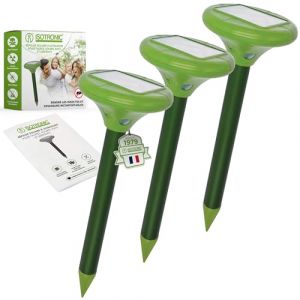 ISOTRONIC® Chasse Taupe Solaire (Set de 3) (Internetz24, neuf)