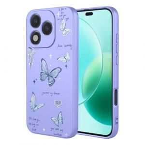 UPLAI Coque pour Honor 400 Lite 5G, Tr&egrave;s Mince Soyeux Silicone Liquide Antichoc Housse avec 3D Motif de Peinture, Prime Souple Doublure Fibre &Eacute;l&eacute;gant Mignon &Eacute;tui. P8 (UPINLY, neuf)