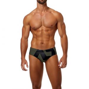 Dwevkeful Maillot de Bain Boxer Homme, Sexy Push Up Slips de Bains Plage Confortable Calecon Rembourr&eacute; Grande Taille Boxer Hawa&iuml;en Piscine Maillot de Bain (PPangUDing, neuf)
