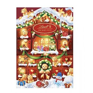 Lindt Calendrier de l'Avent Ours Chocolat Noël - 172g (ToujoursMoinsCher, neuf)