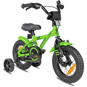 PROMETHEUS BICYCLES Velo Enfant 3 Ans Garcon vélo Fille 12 Pouces a Roulette pour 3 a 5 Ans - BMX en Vert (PCB Bikes International Vertriebs GmbH, neuf)