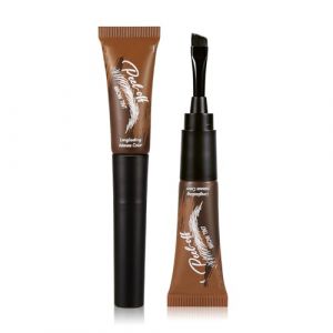 Tatouage Sorcil Peel Off, Peel Off Gel Tint, Semi-Permanent Sorcil Dye, Teinture Sourcil, Coloration Sourcil, Dure 3 Jours, Maquillage Naturel Imperm&eacute;able Pour Les Femmes Filles (#2, 6.8ml) (Yuexin Era, neuf)