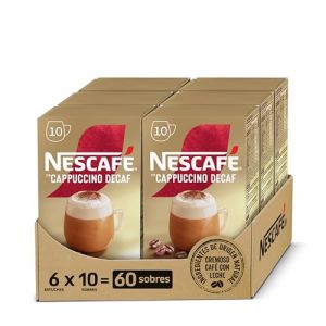 NESCAF&Eacute; Gold Typ Cappuccino D&eacute;caf&eacute;in&eacute; - Sticks (6 x 10 x 12,5g) (prsWORLD, neuf)
