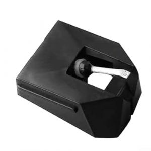 VMN95E Aiguille de rechange pour platine vinyle Audio Technica AT-LP120X compatible avec les cartouches VM95 Series Stylet elliptique (Noir) (Elchuiaby, neuf)