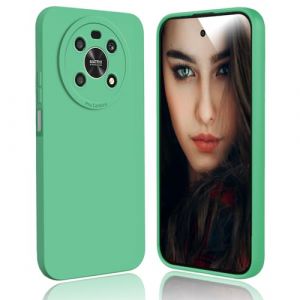 DESSEN Coque pour Huawei Honor Magic 4 Lite (4G/5G) / Honor X9 5G &Eacute;tui - Silicone Housse Antichoc Protection Case Souple Mince TPU Cover Bumper Anti-Empreinte, Vert (Woshanya, neuf)