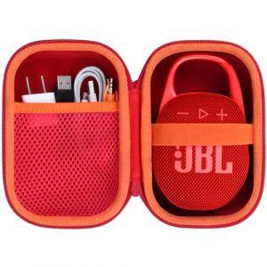 Lebakort Dur Étui Housse Cas Compatible avec JBL Clip 5 / JBL Clip 4 Enceinte Bluetooth Ultra-Portable (Lebakort-EU, neuf)