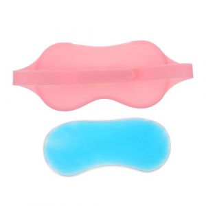 PLAFOPE Masque De Sommeil En Gel De Silicone Pour Hommes Masque De Sommeil Résistant À La Lumière Bandeau Élastique Pour Les Yeux Lot De 1 (Comexs, neuf)