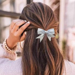 TseenYi Barrette Noeud Satin Accessoires Cheveux Épingles À Cheveux Noeud Papillon Bleu Pinces À Cheveux Petit Noeud Papillon Pinces À Cheveux Noeud Papillon Pinces À Cheveux Mariage Barrette Mariage (TseenYi, neuf)