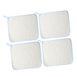 VICASKY 4 Pièces Lingette Exfoliante Et Serviette De Bain Pour Dos En Nylon à Séchage Rapide Pour Usage Quotidien à Domicile (Micanties, neuf)