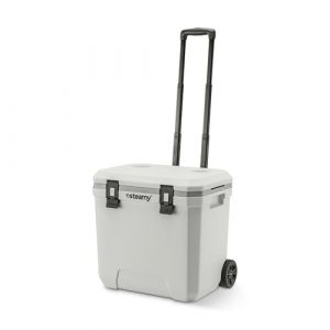Steamy Marine 36 Roller, Glaci&egrave;re avec roulettes sp&eacute;cialement pour Bateaux et Sports Nautiques, 36 litres, Blanc (SteamyCool, neuf)