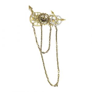 Punk Gear Épingle à cheveux en alliage Steampunk Vintage Pince à cheveux Fille Femme Bijoux Coiffe Barrettes Vintage Steampunk Pince à cheveux Punk Gothique Couvre-chef (guangzhoujucikejiyouxiangongsi, neuf)
