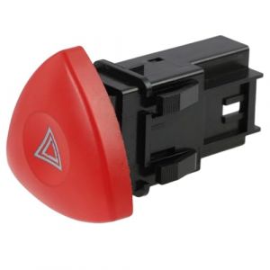 Bouton Warning Feux de D&eacute;tresse Rouge 8200442724, Interrupteur de signal, Bouton de Commutateur de Voyant de Danger, Interrupteur de Signal de D&eacute;tresse, Remplacement Facile et de Qualit&eacute;﻿ (DaFuGuangZhi, neuf)