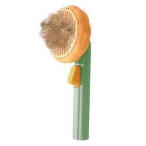 Brosse démêlante en forme de pour le toilettage des poils de chien, brosse de massage autonettoyante pour chiot, chaton et maison (meixuery, neuf)