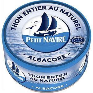PETIT NAVIRE - Thon Naturel D&eacute;marche Reponsable 185G - Lot De 3 (AbcMarket, neuf)
