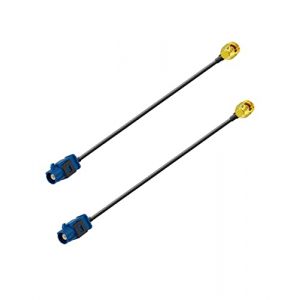 Vecys 2PCS Fakra C M&acirc;le &agrave; SMA M&acirc;le C&acirc;ble Pigtail Fakra GPS Adaptateur d'antenne C&acirc;ble RG174 15 cm/6in pour voiture DVR GPS module de suivi antenne GPS syst&egrave;me de navigation r&eacute;cepteur GPS (Vecys, neuf)