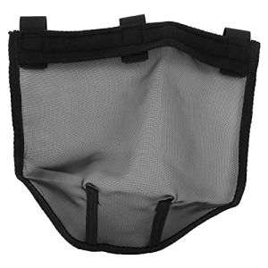 Couverture de Nez de Cheval, Filet de Nez de Cheval Respirant Couverture de Mouche de Nez de Cheval pour la Protection du Visage des Chevaux (M) (Aeuyweu, neuf)