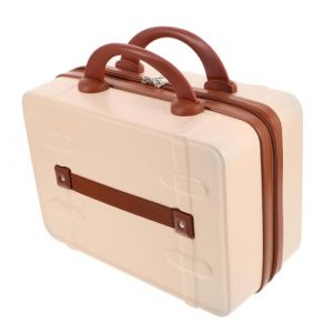 Gatuida Malette de Voyage Femme Organisateur de Rétro Portable Compartiments Multiples et Protection Robuste Trousse de Toilette pour Rangement Pratique (Queenie ruy, neuf)