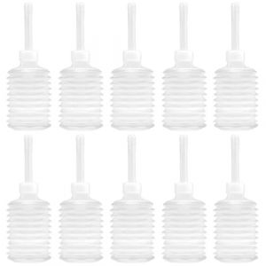 Douche vaginale jetable pour femmes 10 flacons de 20 ml applicateur anal nettoyant anal flexible et écologique pour femmes et hommes. (Buxianggongzuodeyitian, neuf)