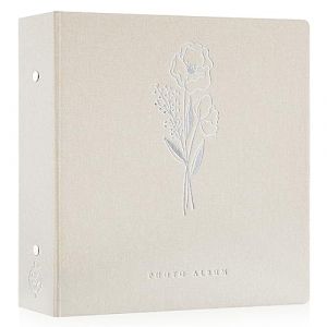 Lanpn Album Photo 11x15 11,5x15 600 Pochette, Grand Format Lin Tissu Album pour Horizontal Vertical Photos Beige (BILLIONRVL, neuf)