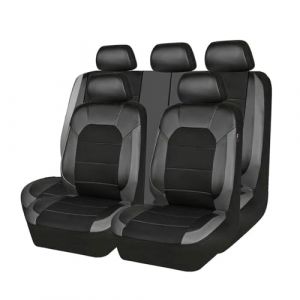 DFVOOP Voiture Ensembles De Housses Siège, pour Hyundai Kona Hybrid SX2 2024 2025 Housse De SièGe de Protection en Cuir ImperméAble et Respirant Toutes Saisons,A (EU-Ropean Dreams, neuf)