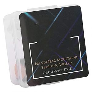 Recourbe-moustache pour homme 4 × 4 × 2 roues d'entraînement de moustache pour guidon, gabarit de coiffage, outil de façonnage de moustache recourbe-barbe (A Diversified stores, neuf)