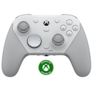 GameSir G7 Pro Manette 1000Hz avec Station de Recharge : Xbox Series X|S, Xbox One, Win 10/11 & Android - Joysticks TMR, Triggers R&eacute;glables & 4 Boutons Programmables - M&eacute;ca Blanc (GameSir Official Store FR, neuf)