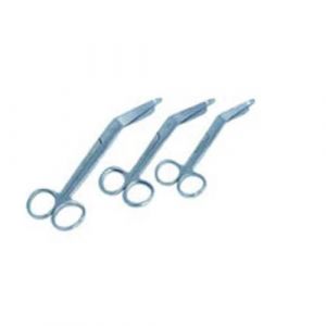 1 x Behrend Ciseaux &agrave; pansement Lister Ciseaux, Ciseaux, Ciseaux, Ciseaux d'Infirmi&egrave;re de sauvetage, pav&eacute;s, Lister 14&ndash;18 Cm (Medicalcorner24, neuf)