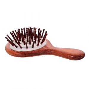 DRESSOOS Brosse à Démêler Bois Pour Cheveux Fins Brosse De Coiffage Compacte Et Légère Avec Picots Doux Idéale Pour Femmes Et Adolescentes Offre Un Massage Apaisant Du Chevelu (Mingsyue, neuf)