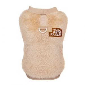 Izefia Chien Pull V&ecirc;tements V&ecirc;tements Polaire Laine Pulls Hiver Chemise de Sueur Chaude Pyjamas Doux Tendance Animal de Compagnie Visage Motif Gilet Pull pour Petit Chien Moyen Chat (Rdc Toy, neuf)