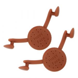 HONITANO Lot de 2 Appareils de Tonification des Muscles du Sourire en Silicone Masseur de Lèvres Marron Entraîneur d'Expressions Faciales Doux Peau pour Amélioration du Sourire au (LUWELI, neuf)