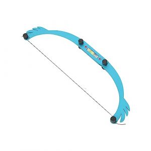 Marqueur de Ligne de Sourcil, Mappeur de Sourcil, R&egrave;gle de Marqueur de Sourcil, R&egrave;gle de Tatouage D'Eeybrow pour le Maquillage Permanent de Sourcils en Forme (Bleu) (Betued, neuf)