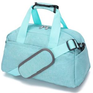 Petit sac de sport l&eacute;ger de 35,6 cm pour homme et femme, mini sac de sport pour voyage, sport, vert clair, 14in x 8in x 8in, Petit sac (sentushuomaoyiyouxiangongsi, neuf)