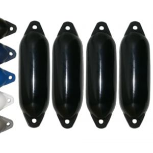 12skipper Majoni Fender Star 45 Pare-battage long Noir (12millesmarins, neuf)