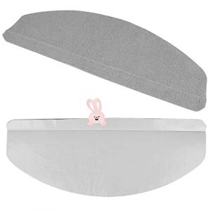 KEVO Lot de 30 Marchettes d'escalier Antidérapant Autocollante Moquette de marches Tapis de Protection d'escalier de Non-glissière (Hechheu, neuf)