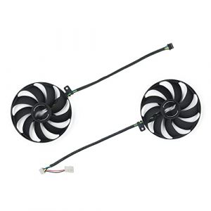 RAKSTORE PLD09210S12H Ventilateur de refroidissement de carte graphique compatible avec ASUS RTX 2060 Super RTX 2070 2070 Super RTX 2080 2080 Super Dual Evo Cooler Fan (xingyao8452, neuf)