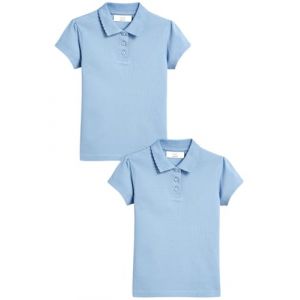 next Fille Lot De 2 Polos Bleu 6 Ans (Next Germany GmbH, neuf)