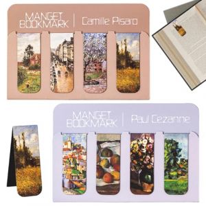 Lot de 8 marque-pages magn&eacute;tiques, Clips de Page, Marqueurs de Page, Marque page magn&eacute;tique pour livres, femmes, hommes, lecteurs (SHUFANG UK SHOP, neuf)